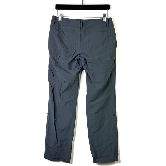 Marmot Hiking Climbing Convertible Pants RollUp Lightweight Outdoors Grey Size 6 - Picture 7 of 9